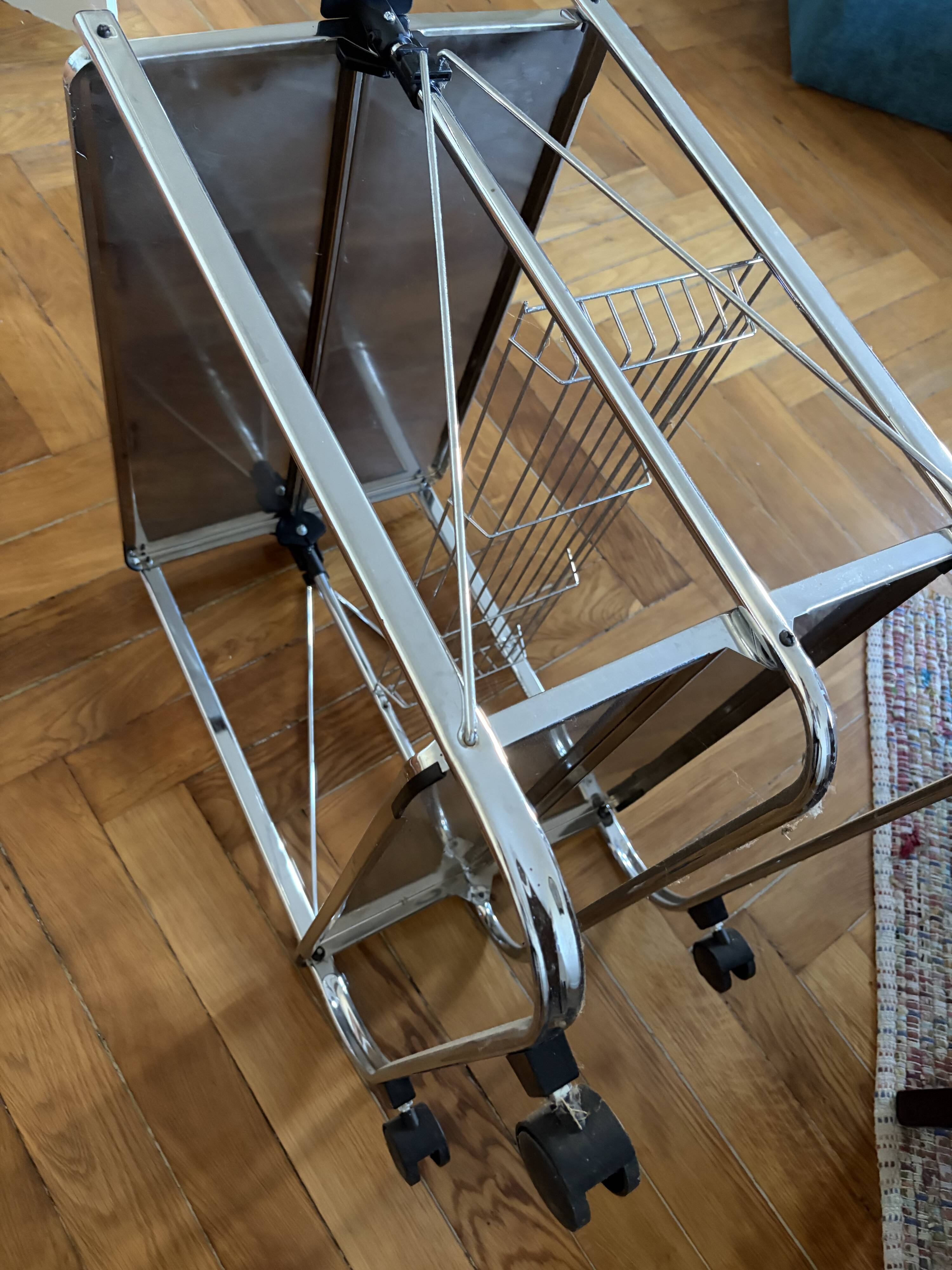 Vintage folding dessert table