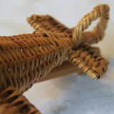 Aircraft vintage rattan