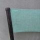6 chaises en formica vert mint design vintage