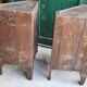 Pair of corner cabinets louis xvi corner furniture from the 18th century with a top ma