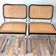 Paire de chaises Marcel Breuer Cesca B32