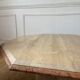 Vintage travertine coffee table