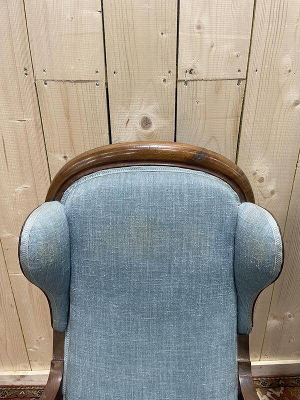 Paire de fauteuils Voltaire Louis Philippe