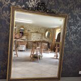 Napoleon III period mirror 178 x 126