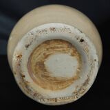 Vintage vase La Roue Vallauris signed 20th-century ceramic