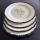 Service of 4 plates Ainay Salins