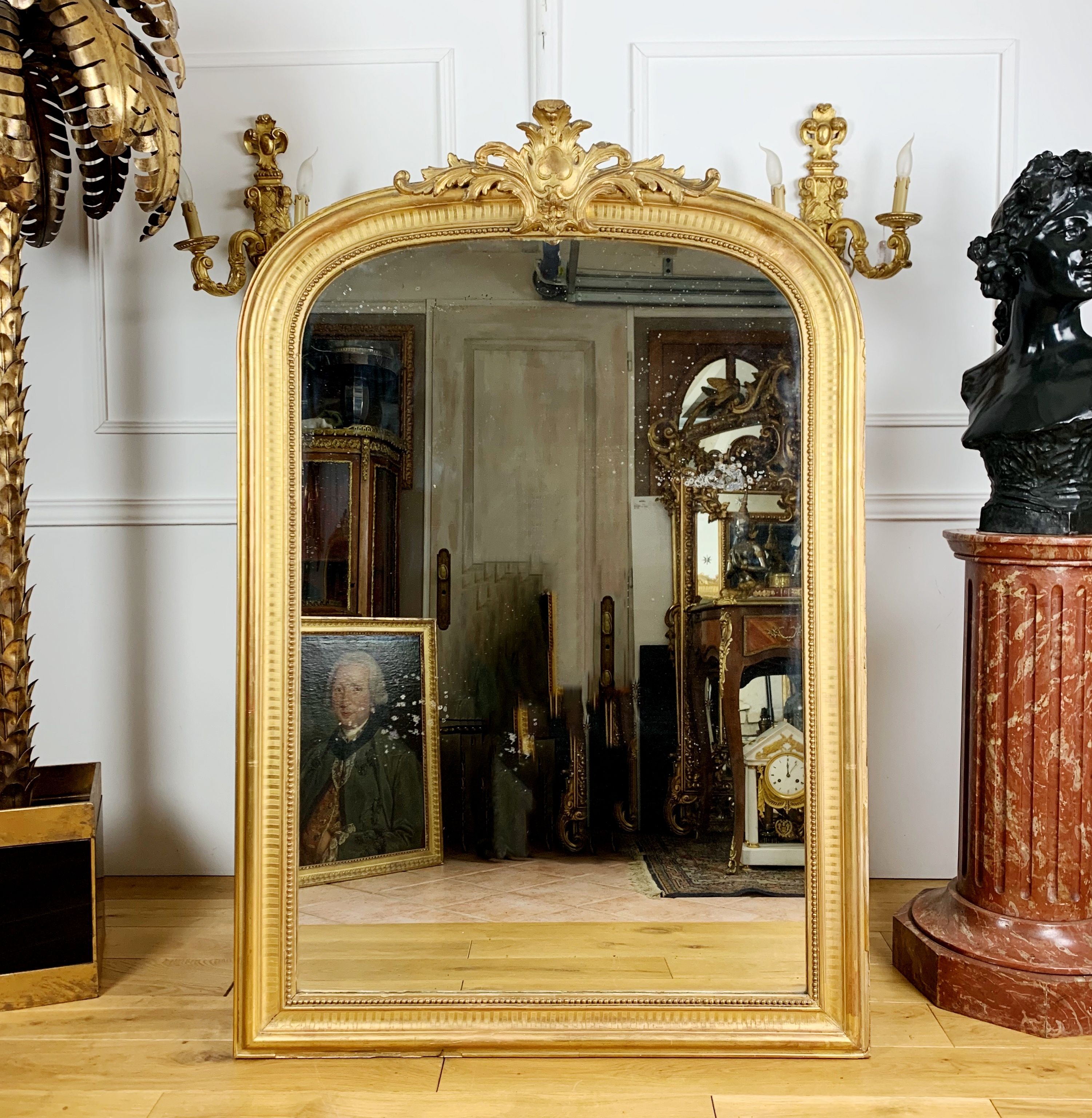 Chimney mirror Napoleon III - 147x99cm