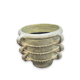 Terracotta pot cache patina bronze