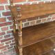 Étagère bibliothèque vintage en bois