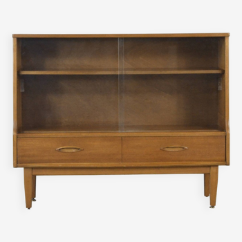 Jentique Midcentury Teak Bookcase / Display Cabinet. Vintage Modern / Danish / Retro