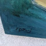 Oil on canvas, still life