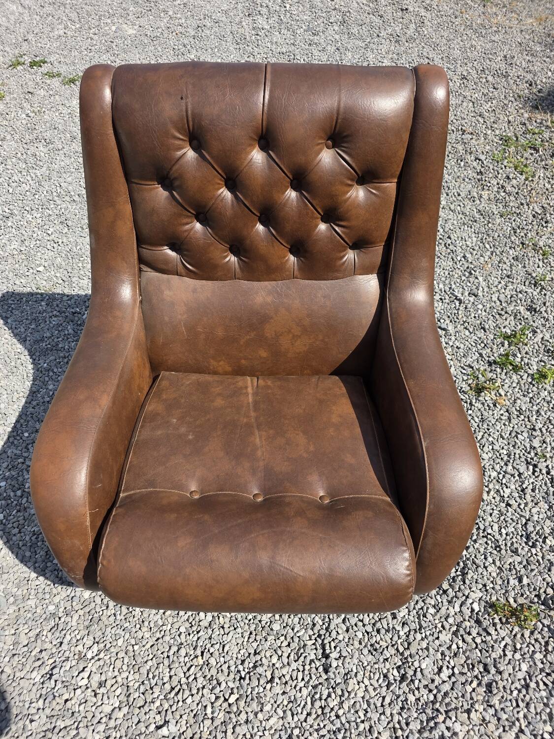 Fauteuil Varam pieds luge