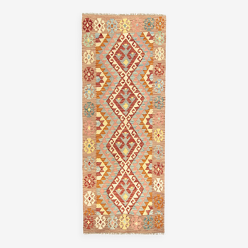 Afghan Pashtun hallway kilim 193 x 76 cm