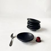 Two smoked terracotta bowls—for mezze, spices, or Kanah sauces.