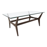 Glass coffee table, Sweden, 1960