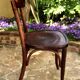 Set of three bistro chairs