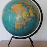 Terrestrial globe cardboard TARIDE 1979