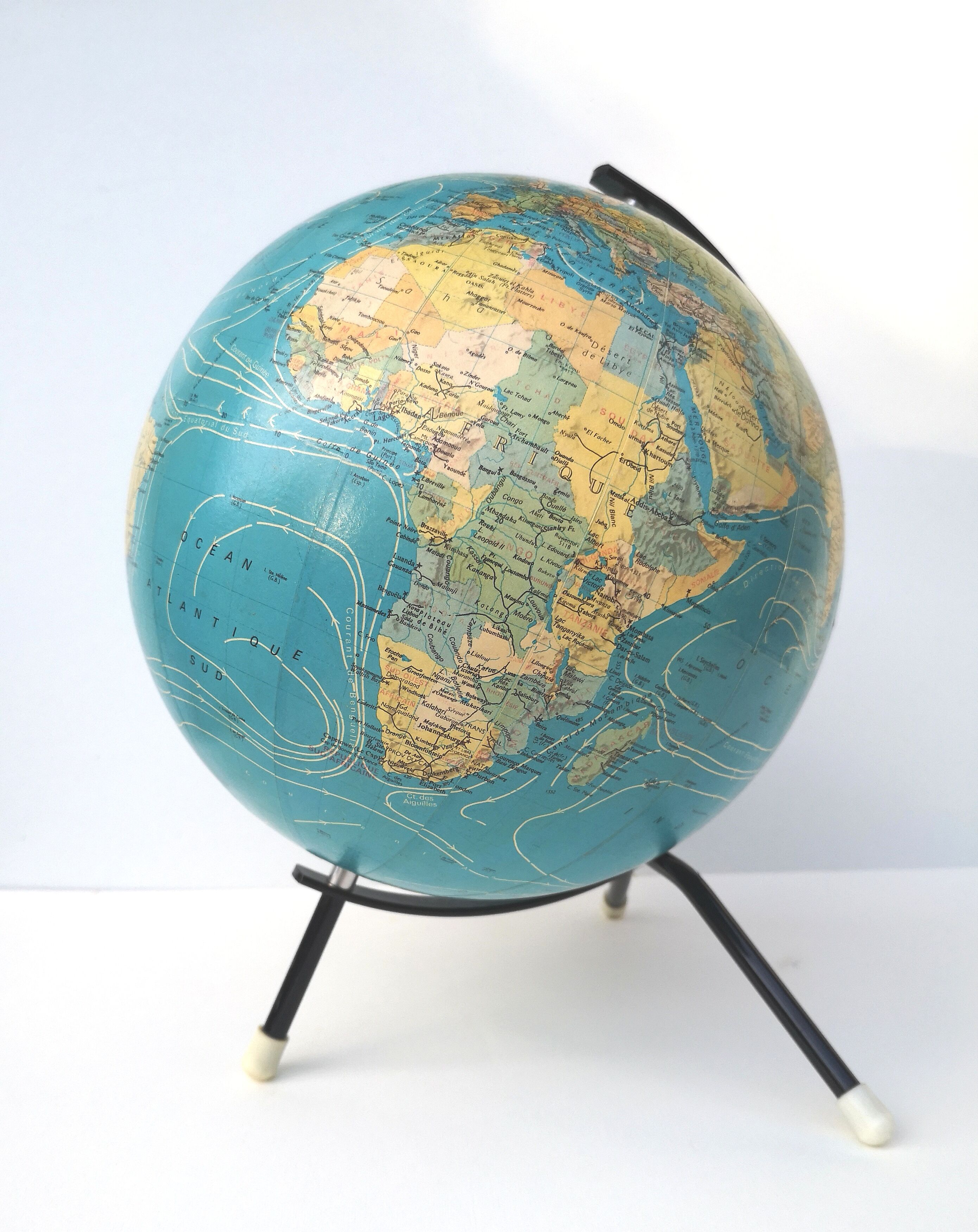 Terrestrial globe Taride 1971