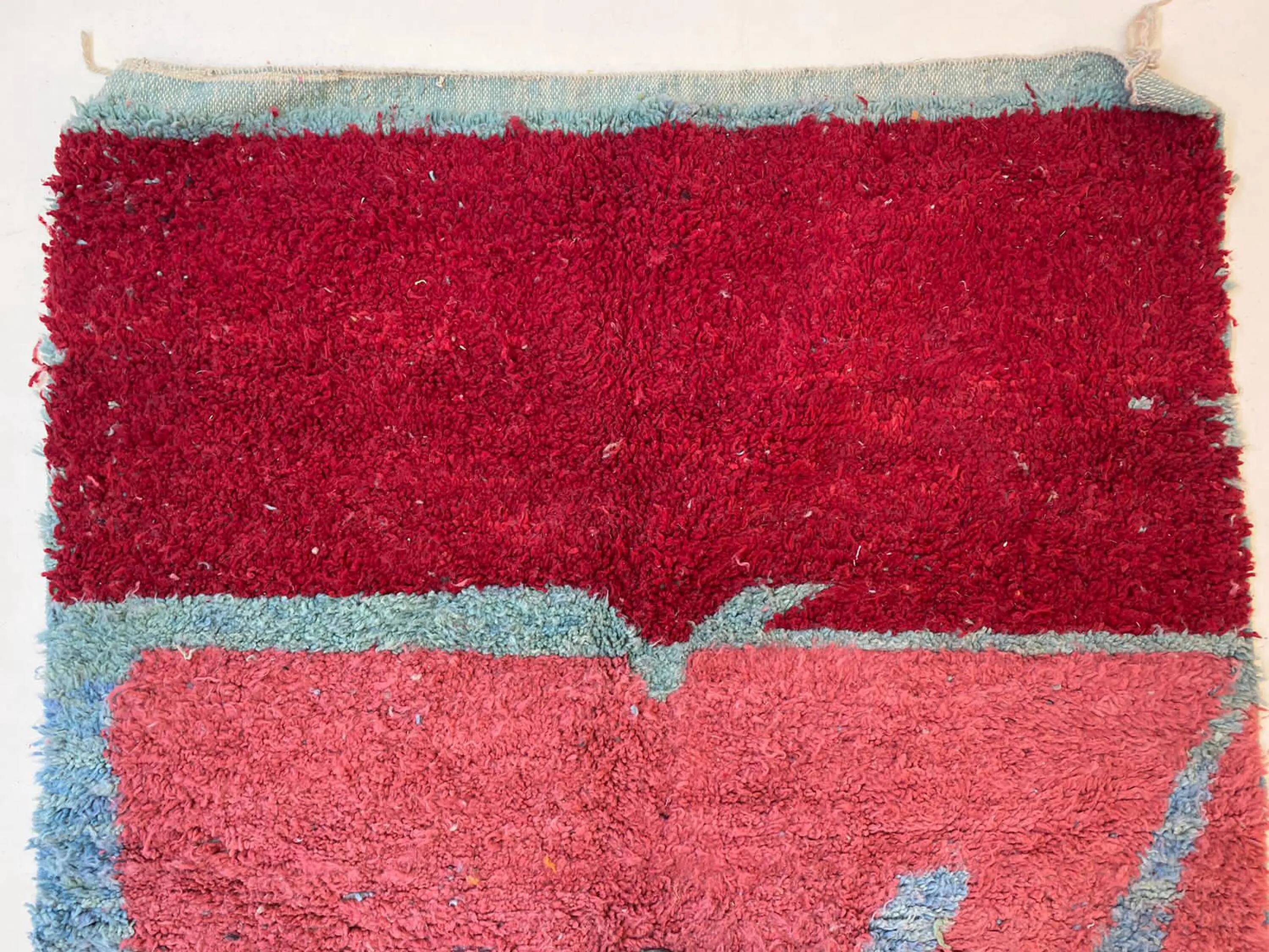 Traditional handmade carpet 250cm x 150cm Moroccan