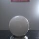 Ceiling lamp old opaline globe white base metal art deco 1930 ø 15 cm