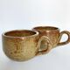 Paire de tasses en grès