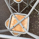 Set of 4 industrial stools