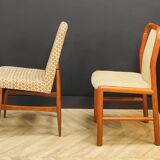 Four mid century chairs vintage