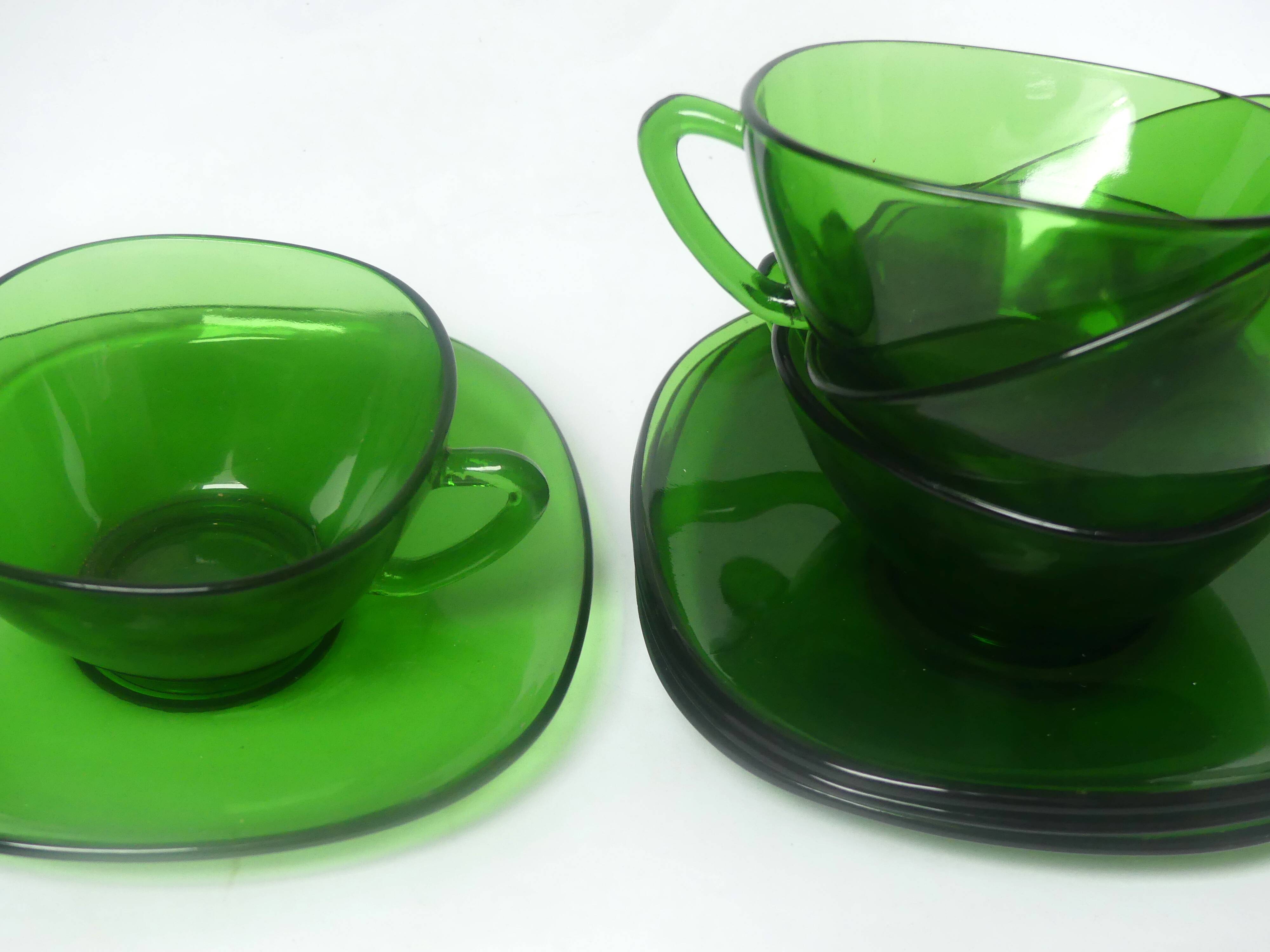 Vereco coffee cups with saucers