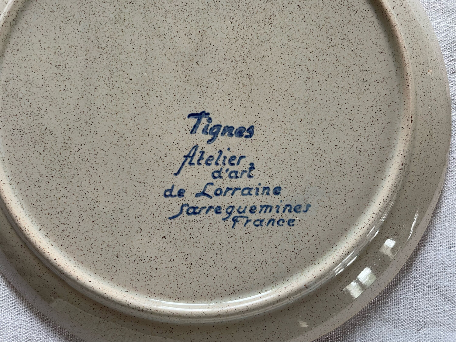 Sarreguemines Tignes plates