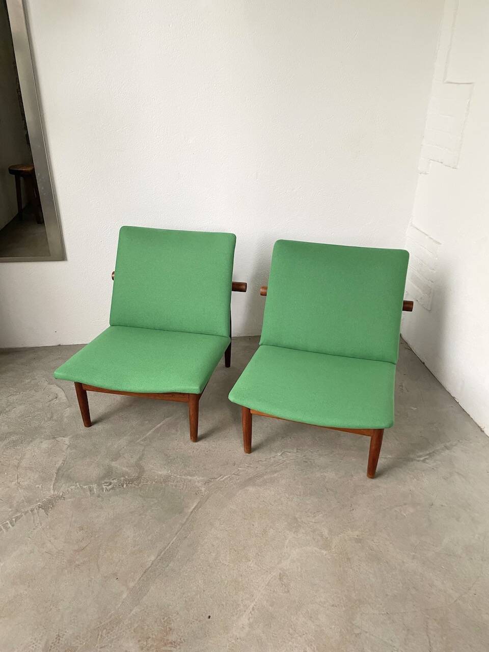 Pair of Finn Juhl Armchair model “Japan” France & Son