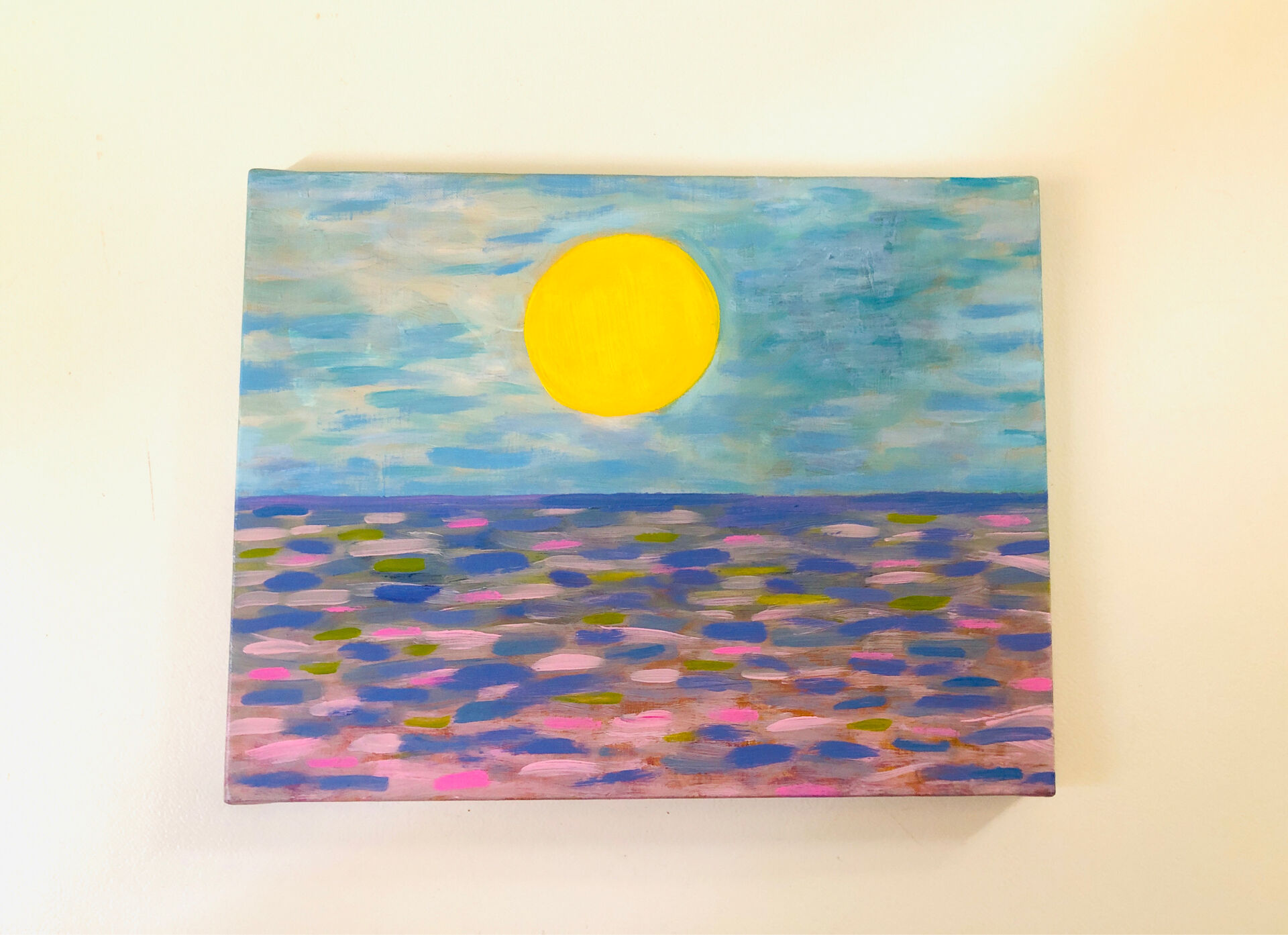 Oil painting landscape