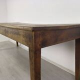 Oak farmhouse table