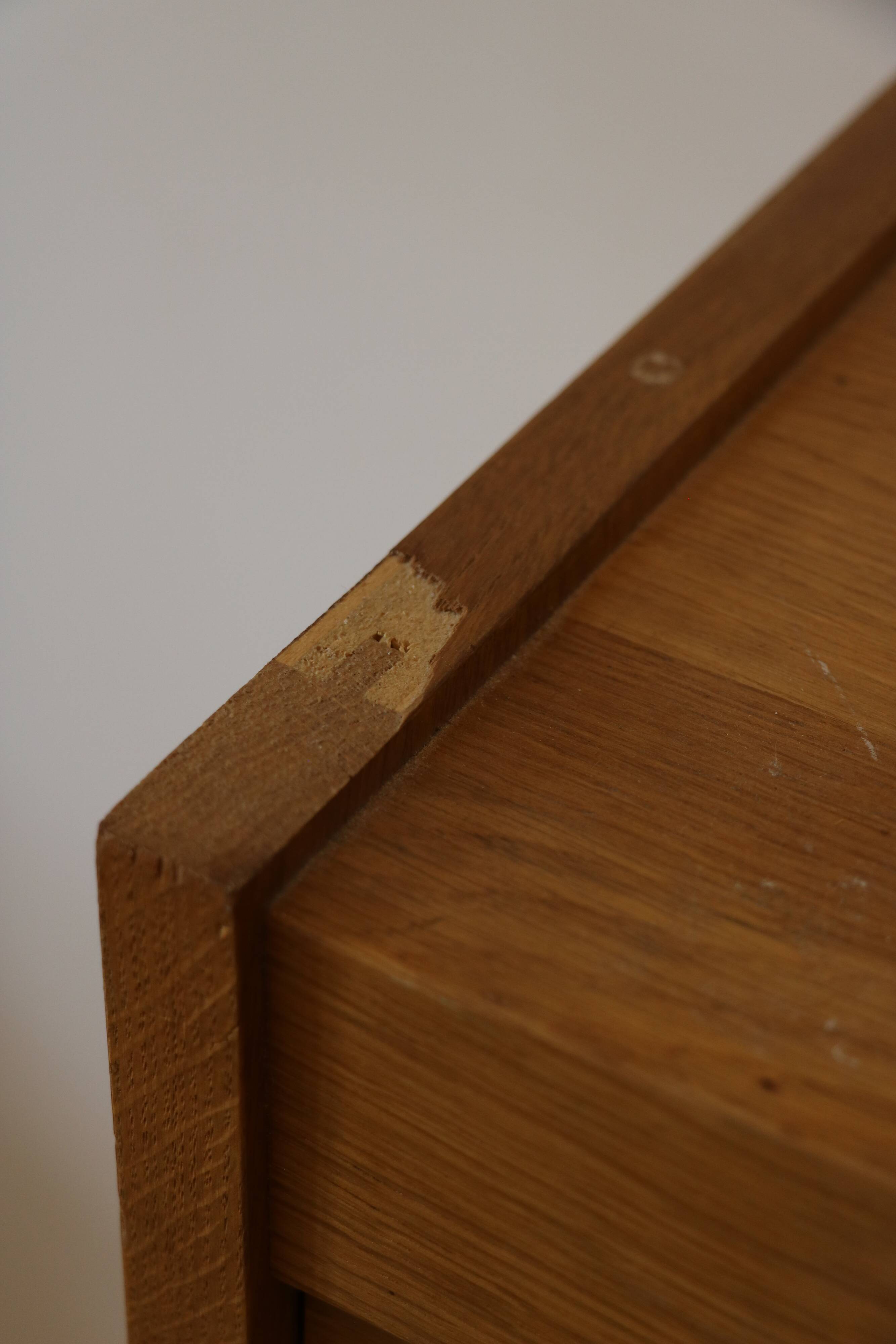 Filing cabinet with curtain