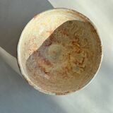 Large handmade stoneware bowl - unique piece