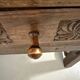 Brutalist antique Spanish coffee table 1880's