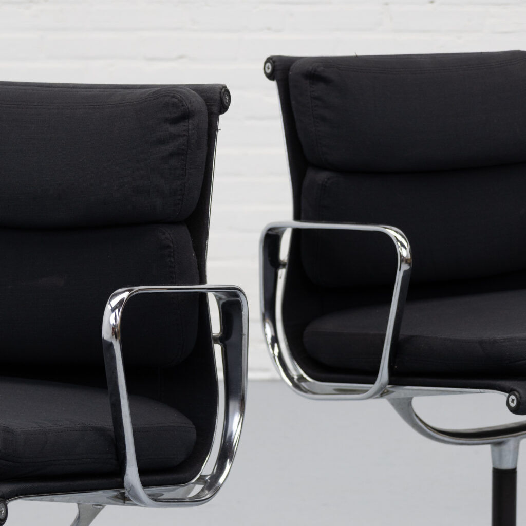 Eames EA208 Soft Pad Chair Herman Miller 1970s