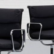 Eames EA208 Soft Pad Chair Herman Miller 1970s
