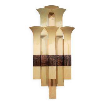 Very large, rare wall lamp from the Thalia Theater IJmuiden, 1930