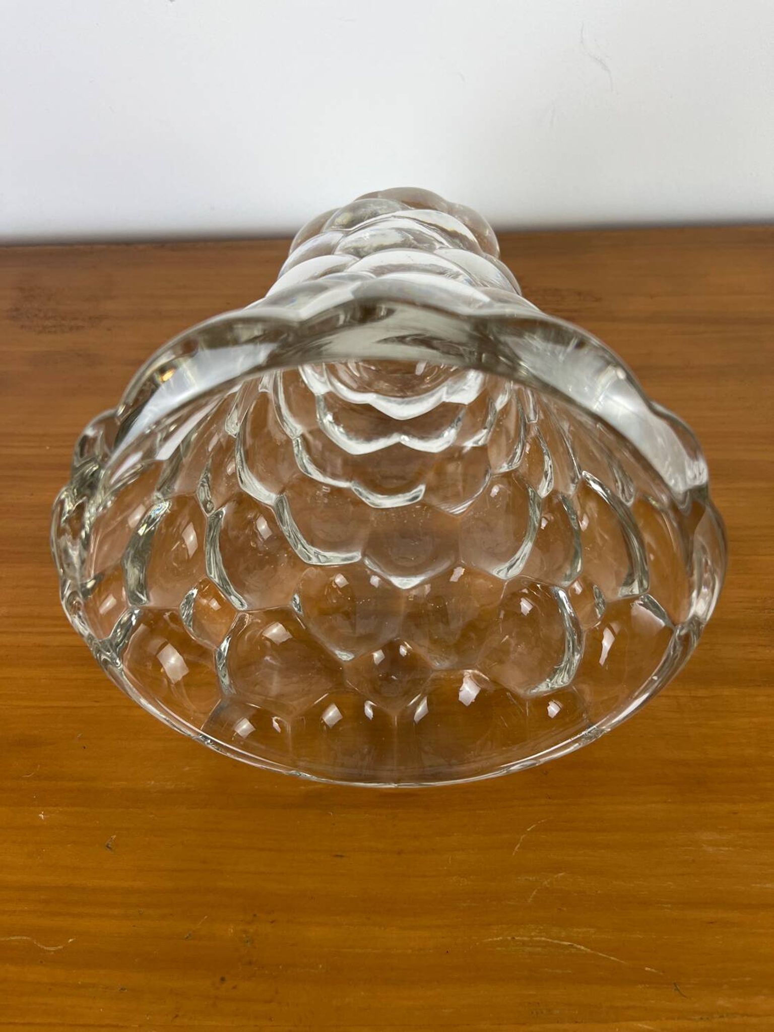 Vase Pierre D’Avesn nid d’abeille art déco signé