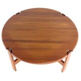 Niels Bach solid teak coffee table - danish design mid century modern