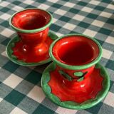 2 Villeroy and Boch egg cups.