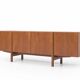 Scandinavian teak sideboard by Ib Kofod Larsen for Faarup Mobelfabrik.