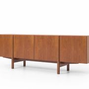Scandinavian teak sideboard by Ib Kofod Larsen for Faarup Mobelfabrik.
