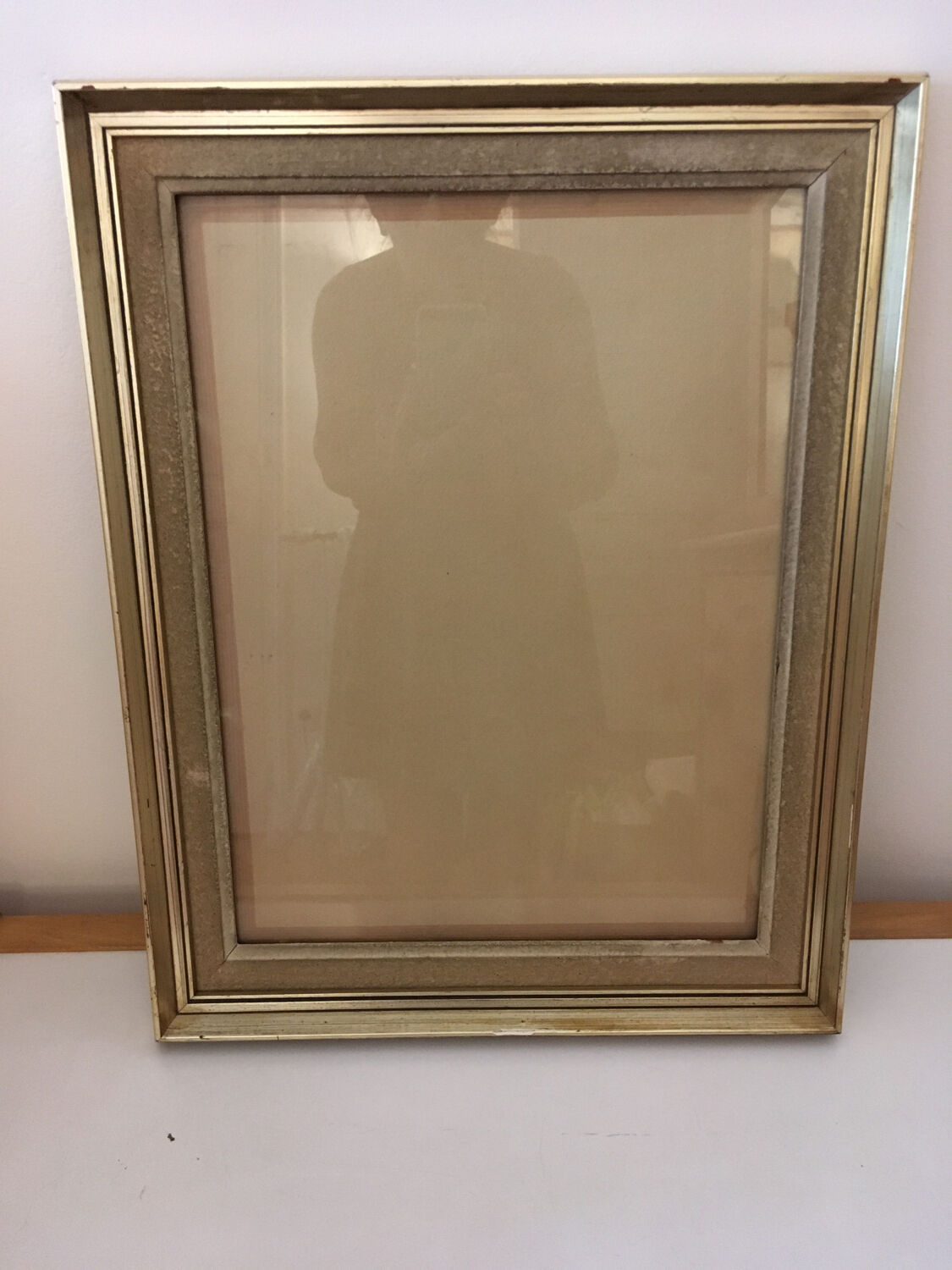 Vintage wooden frame.