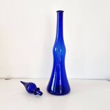 Italian Empoli Blue Bottle or Carafe
