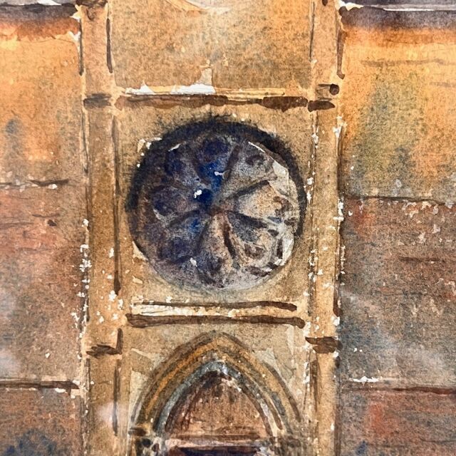 Aquarelle la madeleine à genève