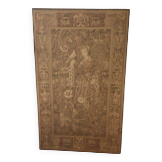 Antique medieval style tapestry