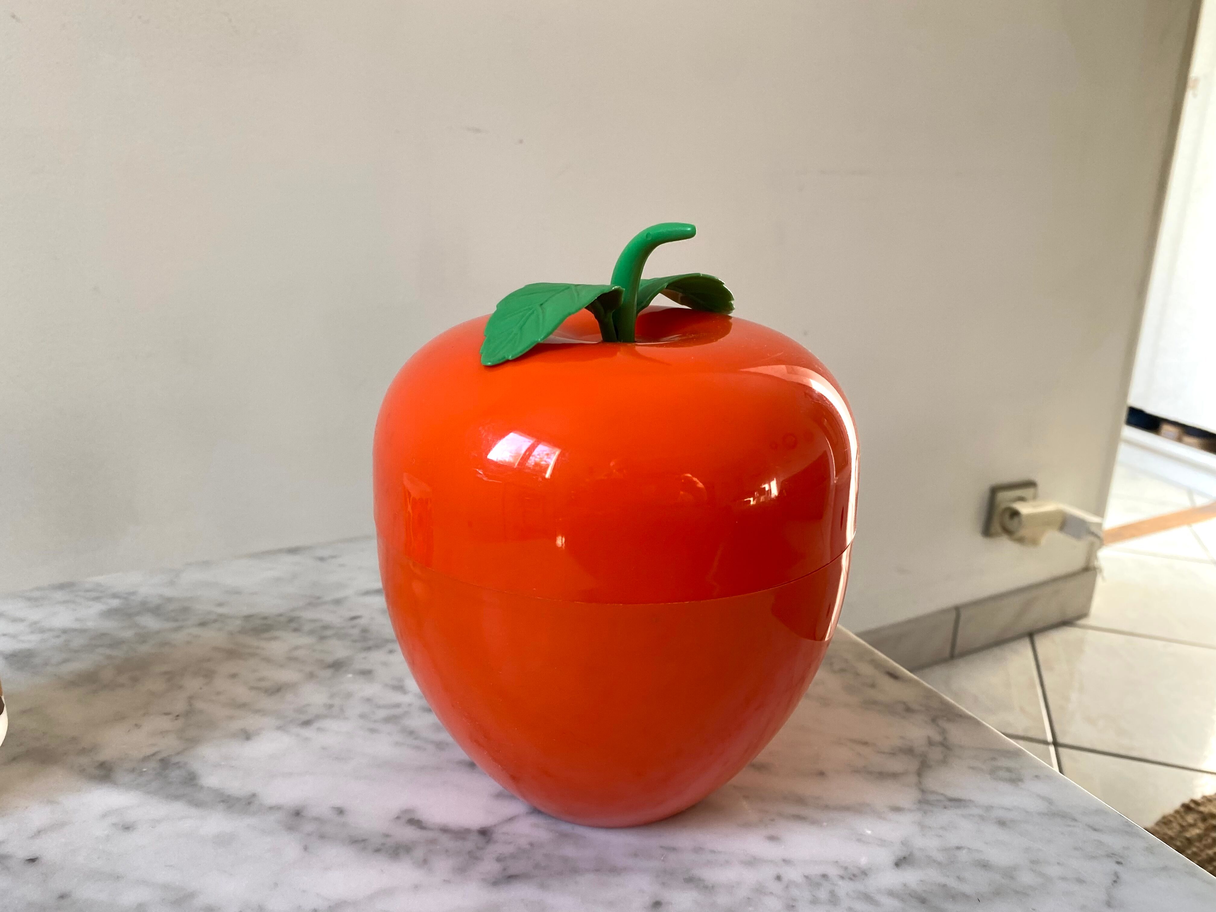 Vintage ice cube apple veropam italy 70s perfect condition