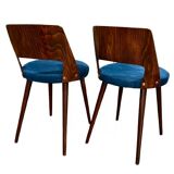 Paire de Chaises Cocktail rénové et re-tapissé