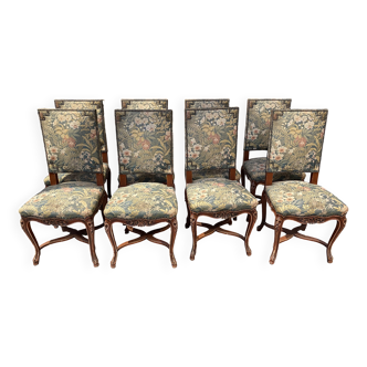 Lot de 8 chaises
